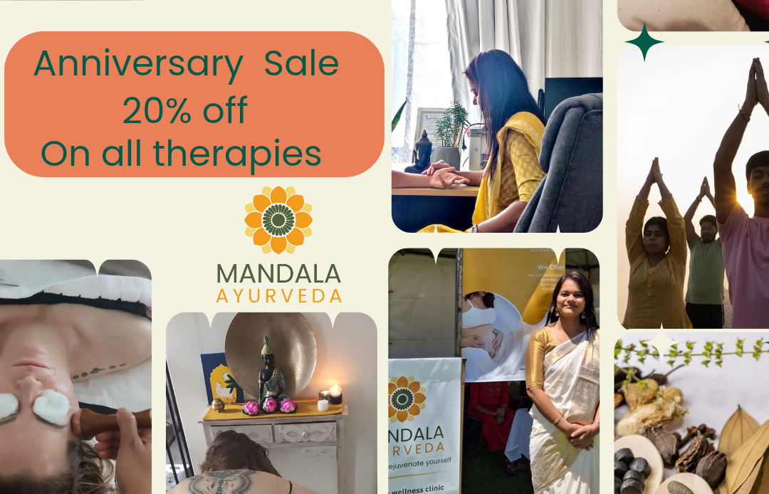 ANNIVERSARY SALE Mandala Ayurveda Clinic