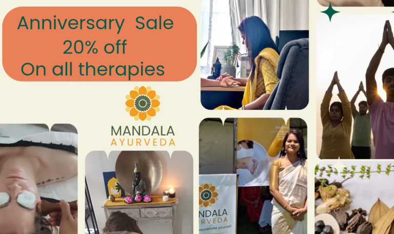 ANNIVERSARY SALE Mandala Ayurveda Clinic